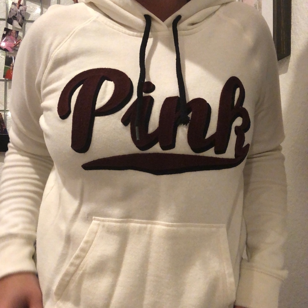 VS Pink logo hoodie